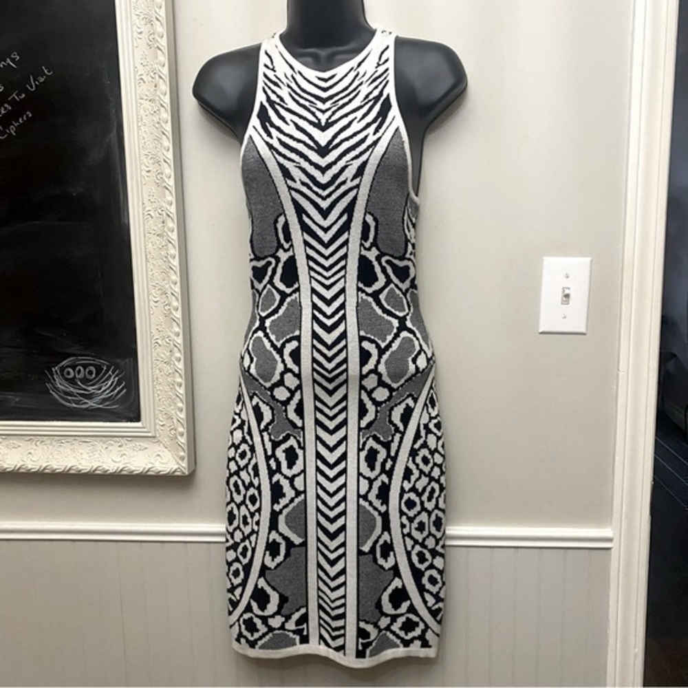 Guess Knit Bodycon Racerback Dress